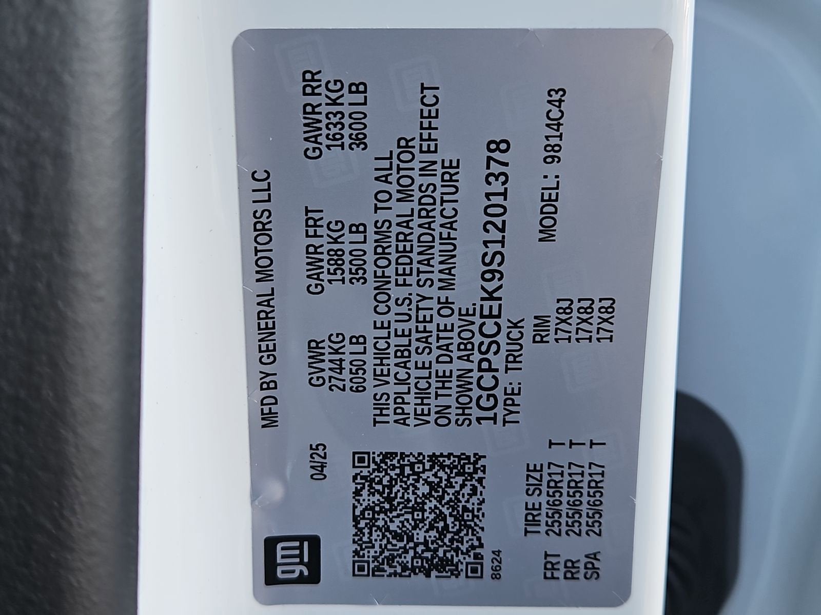 2025 Chevrolet Colorado WT/LT