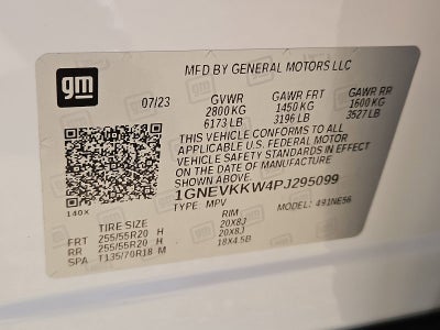 2023 Chevrolet Traverse Premier