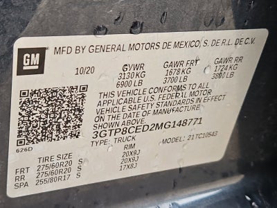 2021 GMC Sierra 1500 Elevation