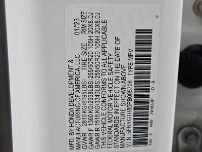 2023 Honda Pilot AWD Elite