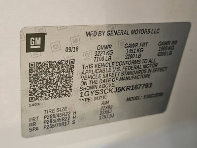 2019 Cadillac Escalade Premium Luxury